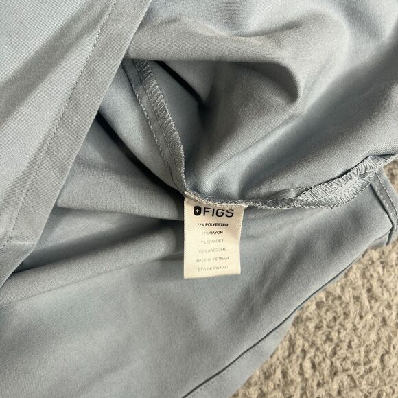 FIGS Technical Collection Scrub Set Top Bottom S Blue T21004 Pants Hospital - Picture 5 of 16